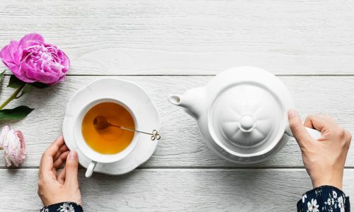 cup and teapot