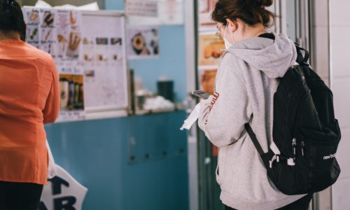 young woman in education setting