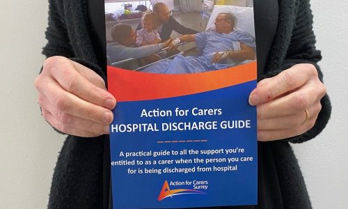carers hospital discharge guide surrey cover