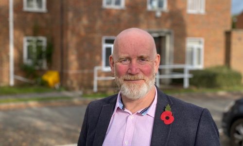Tim Bevans CEO or Action for Carers Surrey