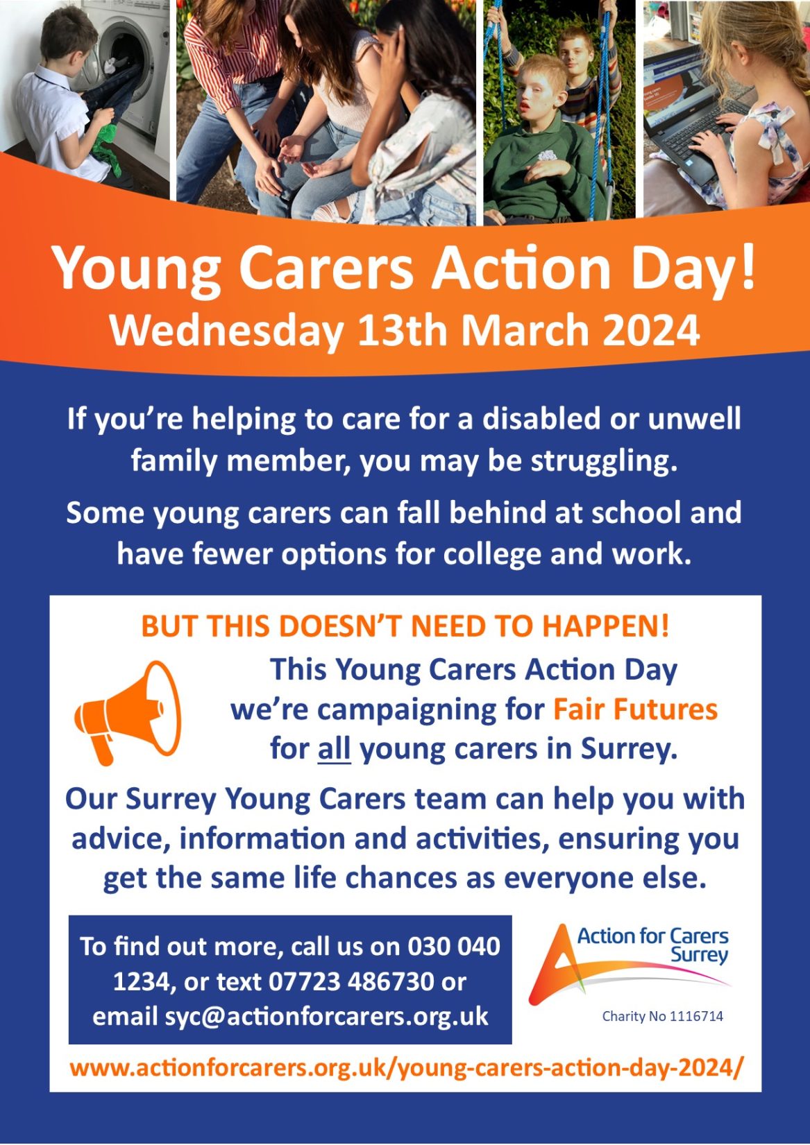 Young Carers Action Day 2024 Action for Carers