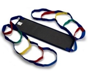 Equipment to help someone lift up their legs