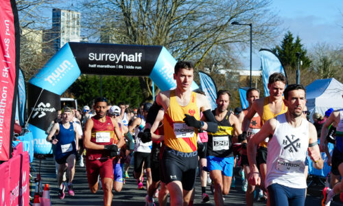 Charity places for Surrey half marathon