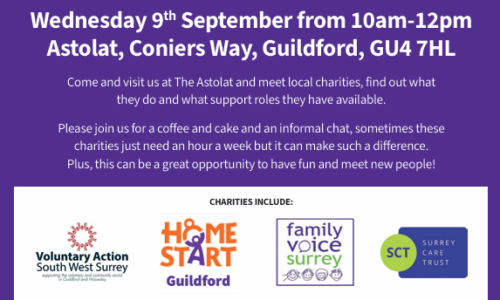 urrey Volunteering Opportunities at Volunteers Fair